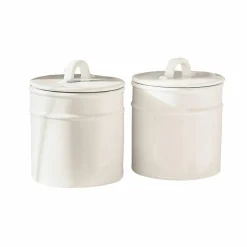 LOBERON Boîtes Et Cloches En Verre|Boîtes Et Cloches En Verre*Lot de 2 boîtes à provisions Civelox