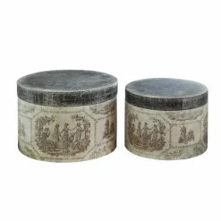 LOBERON Caisses Et Paniers|Rangements*Lot de 2 boîtes Eltharien