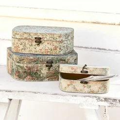 LOBERON Caisses Et Paniers|Rangements*Lot de 3 boîtes Emmylou
