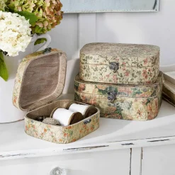 LOBERON Caisses Et Paniers|Rangements*Lot de 3 boîtes Emmylou