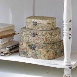 LOBERON Caisses Et Paniers|Rangements*Lot de 3 boîtes Emmylou