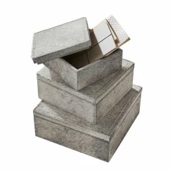 LOBERON Caisses Et Paniers|Rangements*Lot de 3 boîtes Kélisandre