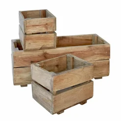 LOBERON Caisses Et Paniers|Rangements*Lot de 3 boîtes Madina