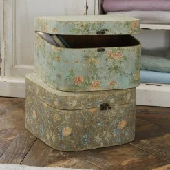 LOBERON Caisses Et Paniers|Rangements*Lot de 2 boîtes Mafleur