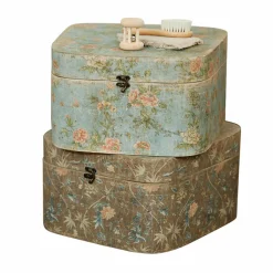LOBERON Caisses Et Paniers|Rangements*Lot de 2 boîtes Mafleur