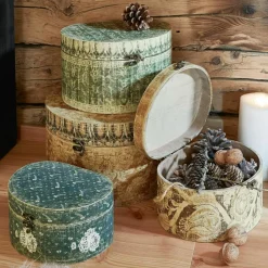 LOBERON Caisses Et Paniers|Rangements*Lot de 4 boîtes Talais