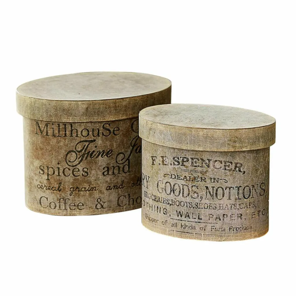 LOBERON Rangements|Rangements*Lot de 2 boîtes Tunguska