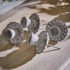 LOBERON Couronnes De L'Avent|Photophores, Chandeliers Et Lanternes*Lot de 4 bougeoirs à piquer Korraine