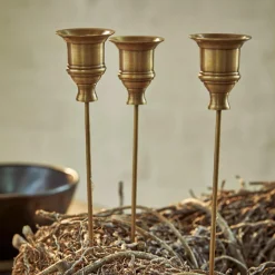 LOBERON Bougeoirs|Porte-Bougies*Lot de 3 bougeoirs à piquer Lalley