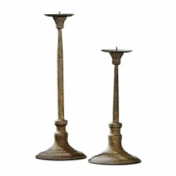 LOBERON Bougeoirs|Porte-Bougies*Lot de 2 bougeoirs Avarin