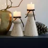 LOBERON Bougeoirs|Porte-Bougies*Lot de 2 bougeoirs Bazrahim