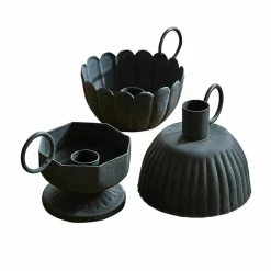 LOBERON Bougeoirs|Porte-Bougies*Lot de 3 bougeoirs Lazharin