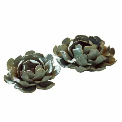 LOBERON Bougeoirs|Porte-Bougies*Lot de 2 bougeoirs Myka