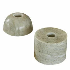 LOBERON Bougeoirs|Porte-Bougies*Lot de 2 bougeoirs Najira