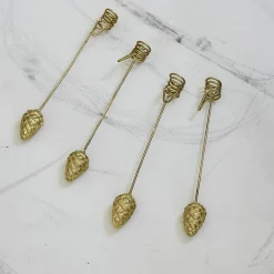 LOBERON Bougeoirs|Porte-Bougies*Lot de 4 bougeoirs Norélie