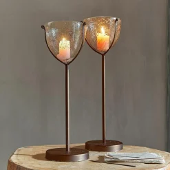 LOBERON Bougeoirs|Porte-Bougies*Lot de 2 bougeoirs Piacello