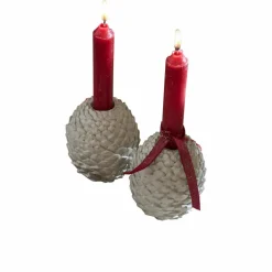 LOBERON Bougeoirs|Porte-Bougies*Lot de 2 bougeoirs Rianora