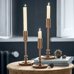 LOBERON Bougeoirs|Porte-Bougies*Lot de 3 bougeoirs Rivandre
