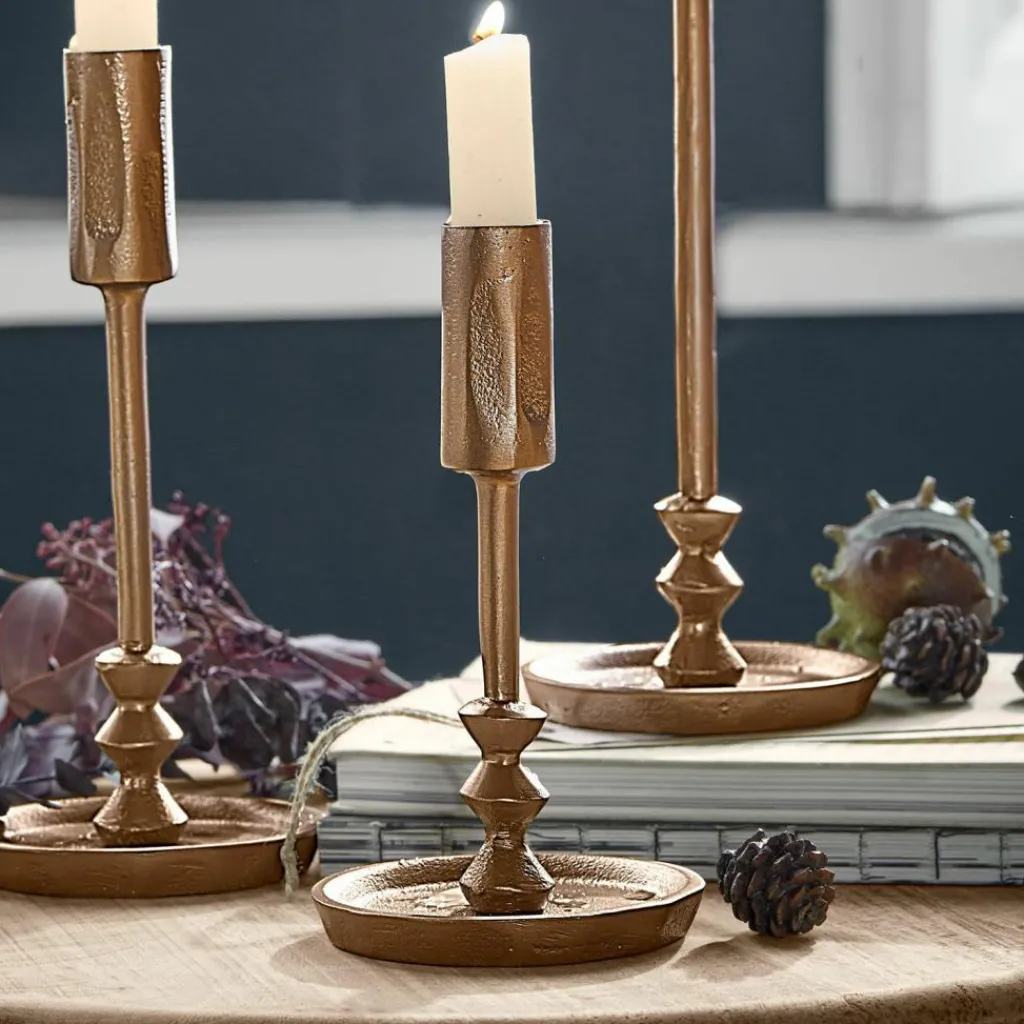 LOBERON Bougeoirs|Porte-Bougies*Lot de 3 bougeoirs Rivandre