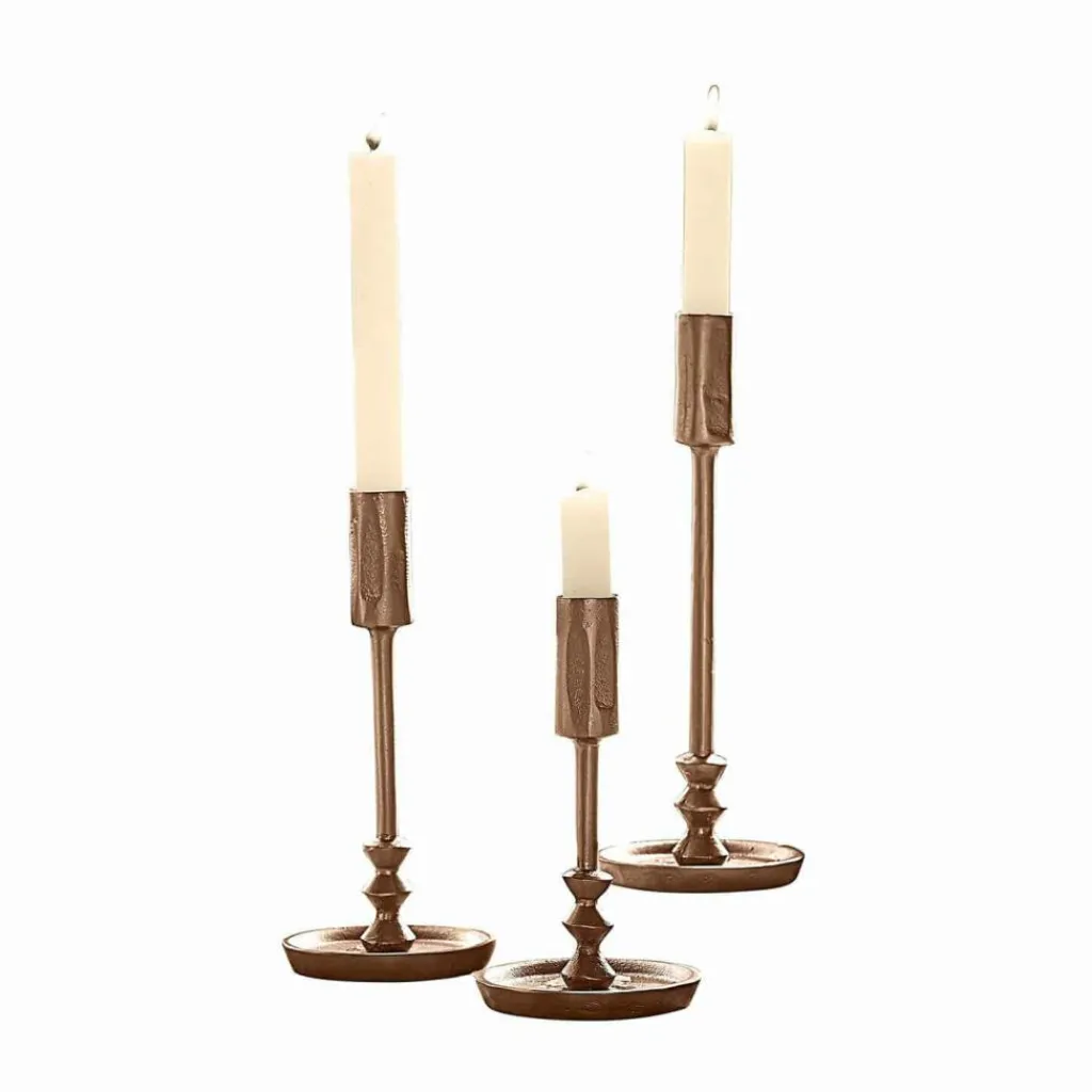 LOBERON Bougeoirs|Porte-Bougies*Lot de 3 bougeoirs Rivandre