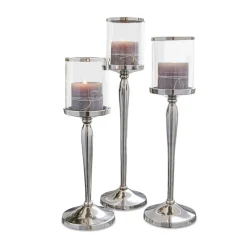 LOBERON Bougeoirs|Porte-Bougies*Lot de 3 bougeoirs Serres
