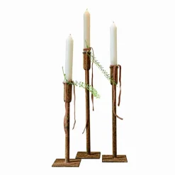 LOBERON Bougeoirs|Porte-Bougies*Lot de 3 bougeoirs Viverto