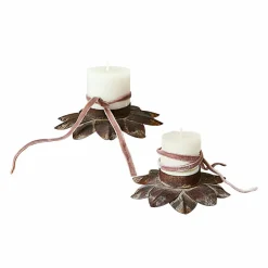 LOBERON Bougeoirs|Porte-Bougies*Lot de 2 bougeoirs Viverto