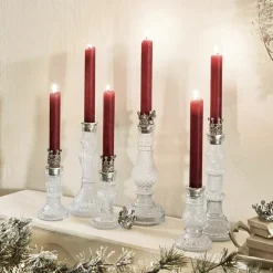 LOBERON Bougeoirs|Porte-Bougies*Lot de 6 bougeoirs Youna
