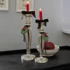 LOBERON Bougeoirs|Porte-Bougies*Lot de 2 bougeoirs Zahfira