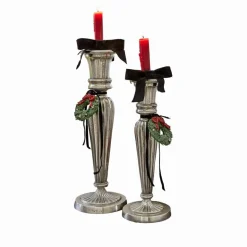 LOBERON Bougeoirs|Porte-Bougies*Lot de 2 bougeoirs Zahfira