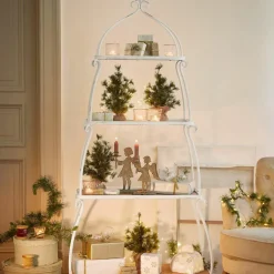 LOBERON Décorations De Table De Noël|Photophores, Chandeliers Et Lanternes*Lot de 2 bougeoirs Zarnay
