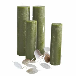 LOBERON Bougies|Porte-Bougies*Lot de 4 bougies Avinal