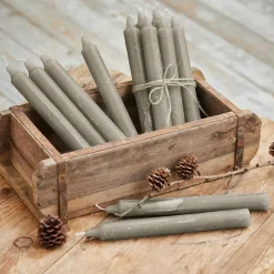 LOBERON Bougies|Porte-Bougies*Lot de 12 bougies Bauceau