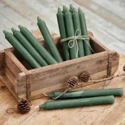 LOBERON Bougies|Porte-Bougies*Lot de 12 bougies Bauceau