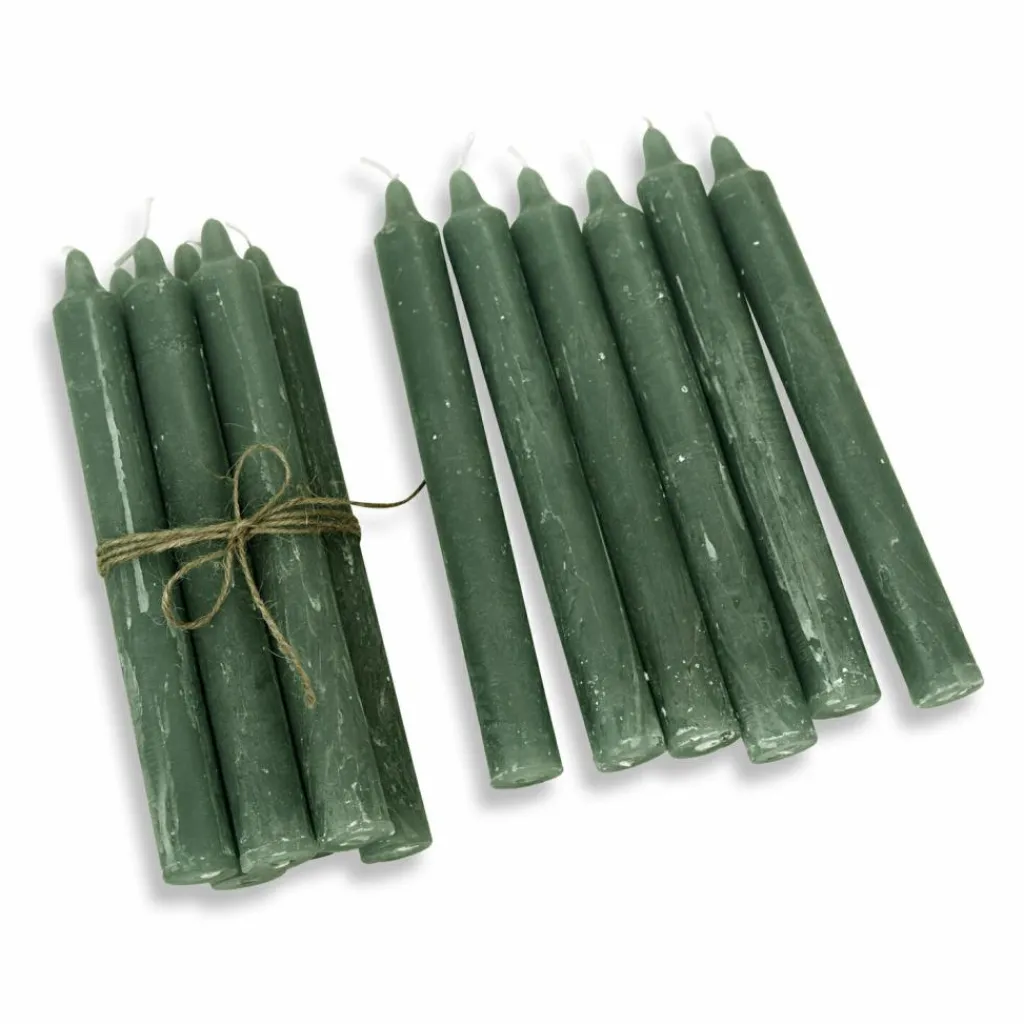 LOBERON Bougies|Porte-Bougies*Lot de 12 bougies Bauceau