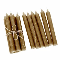 LOBERON Bougies|Porte-Bougies*Lot de 12 bougies Bauceau