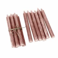 LOBERON Bougies|Porte-Bougies*Lot de 12 bougies Bauceau