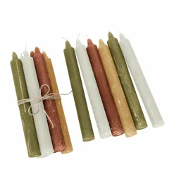 LOBERON Bougies|Porte-Bougies*Lot de 12 bougies Bauceau