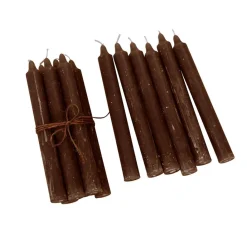 LOBERON Bougies|Porte-Bougies*Lot de 12 bougies Bauceau