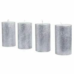 LOBERON Bougies|Porte-Bougies*Lot de 4 bougies Braga