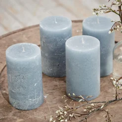 LOBERON Bougies|Porte-Bougies*Lot de 4 bougies Braga