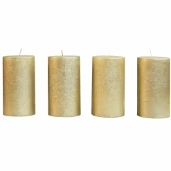 LOBERON Bougies|Porte-Bougies*Lot de 4 bougies Braga