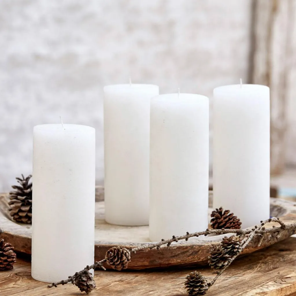 LOBERON Bougies|Porte-Bougies*Lot de 4 bougies Homel