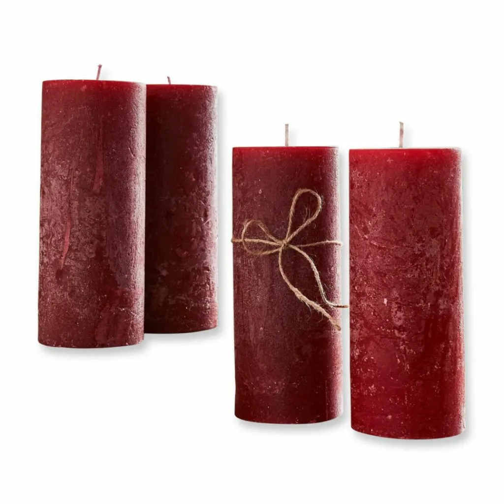 LOBERON Bougies|Porte-Bougies*Lot de 4 bougies Homel