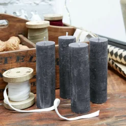 LOBERON Bougies|Porte-Bougies*Lot de 4 bougies Muriel