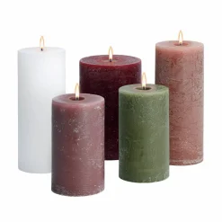 LOBERON Bougies|Porte-Bougies*Lot de 5 bougies Panagra