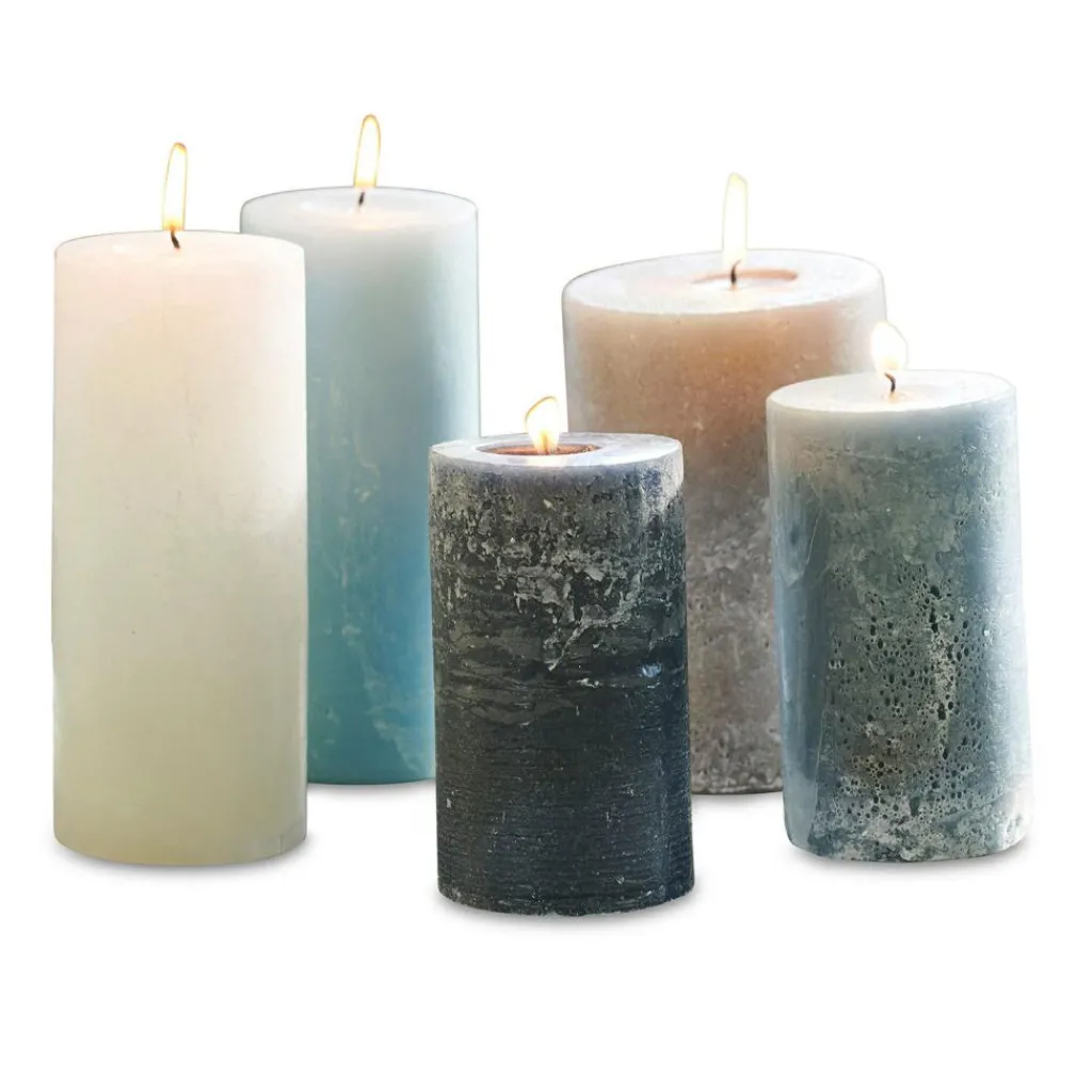 LOBERON Bougies|Porte-Bougies*Lot de 5 bougies Panagra