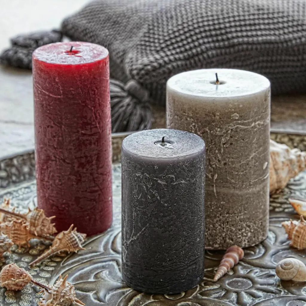LOBERON Bougies|Porte-Bougies*Lot de 3 bougies Pretin