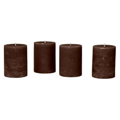 LOBERON Bougies|Porte-Bougies*Lot de 4 bougies Virrans