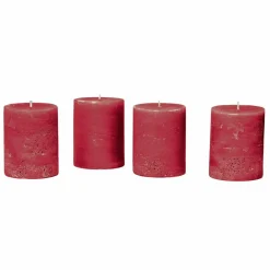 LOBERON Bougies|Porte-Bougies*Lot de 4 bougies Virrans